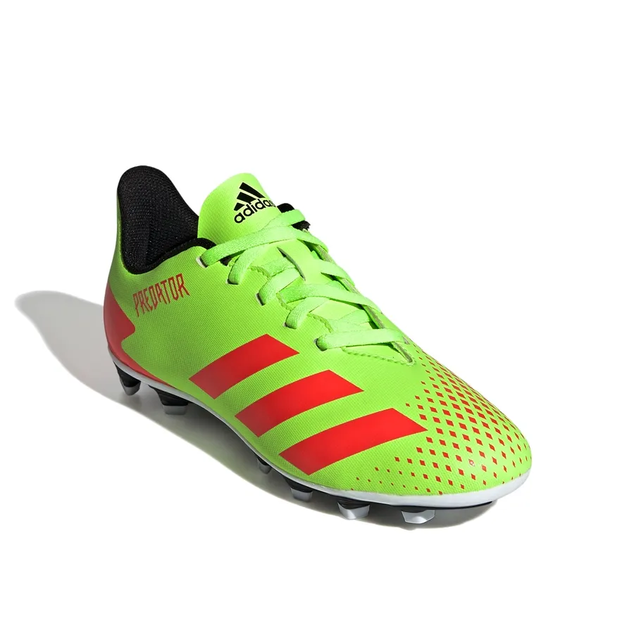 Imagen 1 de 8 de Botines adidas Predator 20.4 Fxg-VERDE FLUOR/ROJO