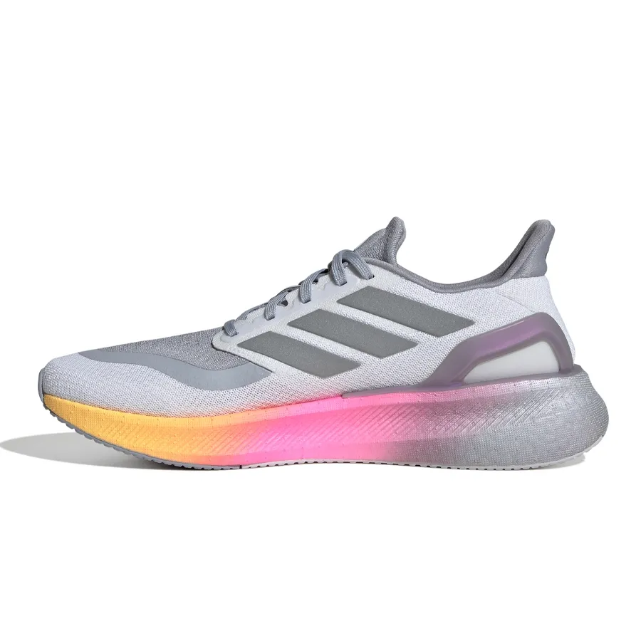 Imagen 2 de 6 de Zapatillas adidas Pureboost 5-GRIS/PLATA/ROSA