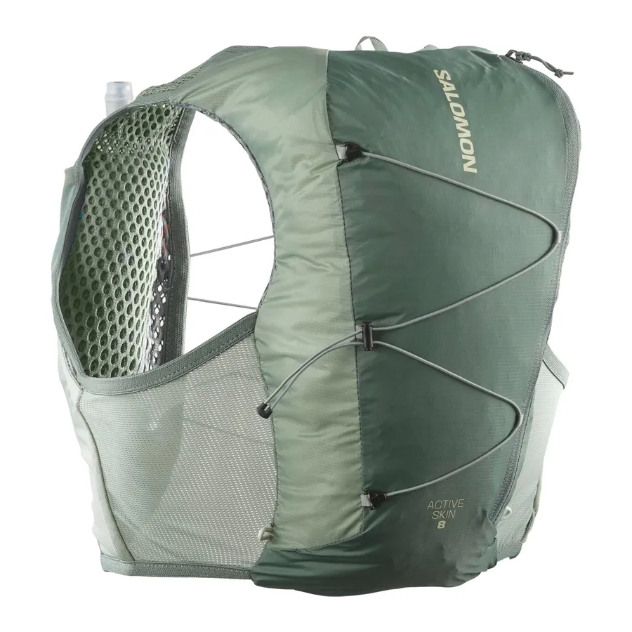 Imagen 0 de 4 de Chaleco De Hidratación Salomon Active Skin 8-VERDE OLIVA
