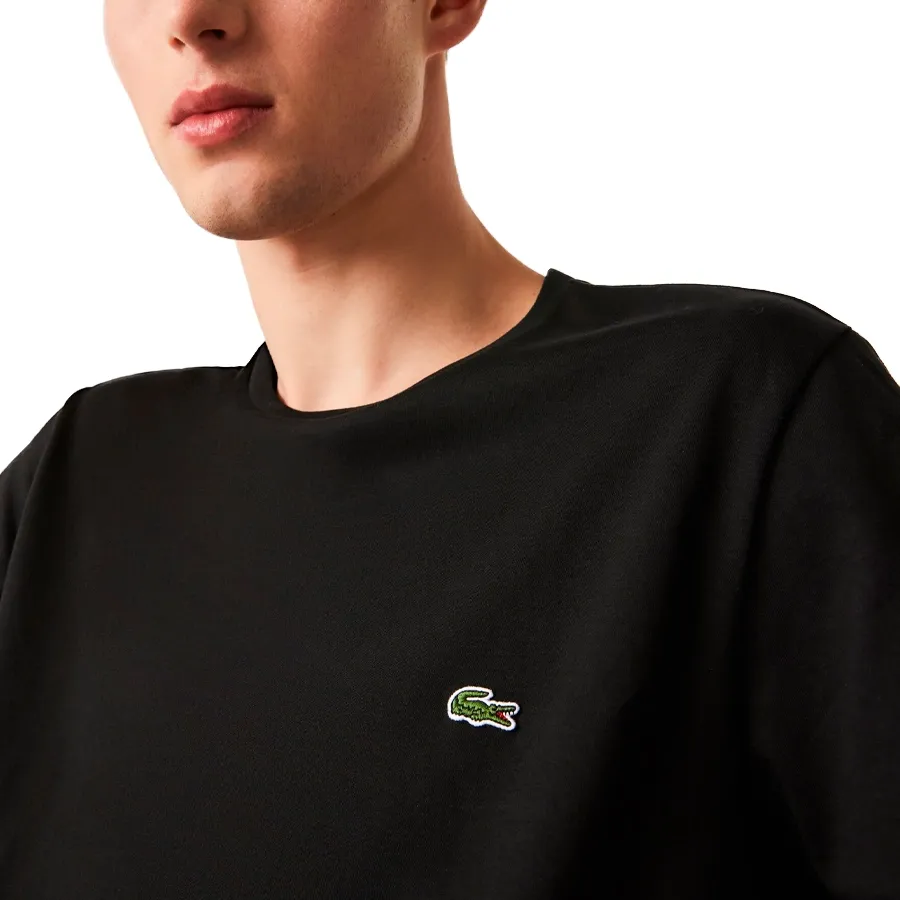 Imagen 2 de 3 de Remera Lacoste Cols Roules-NEGRO