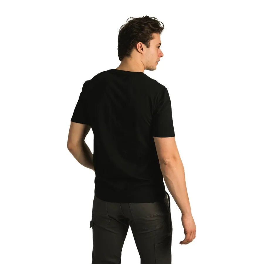 Imagen 3 de 4 de Remera Converse Embroidered-NEGRO