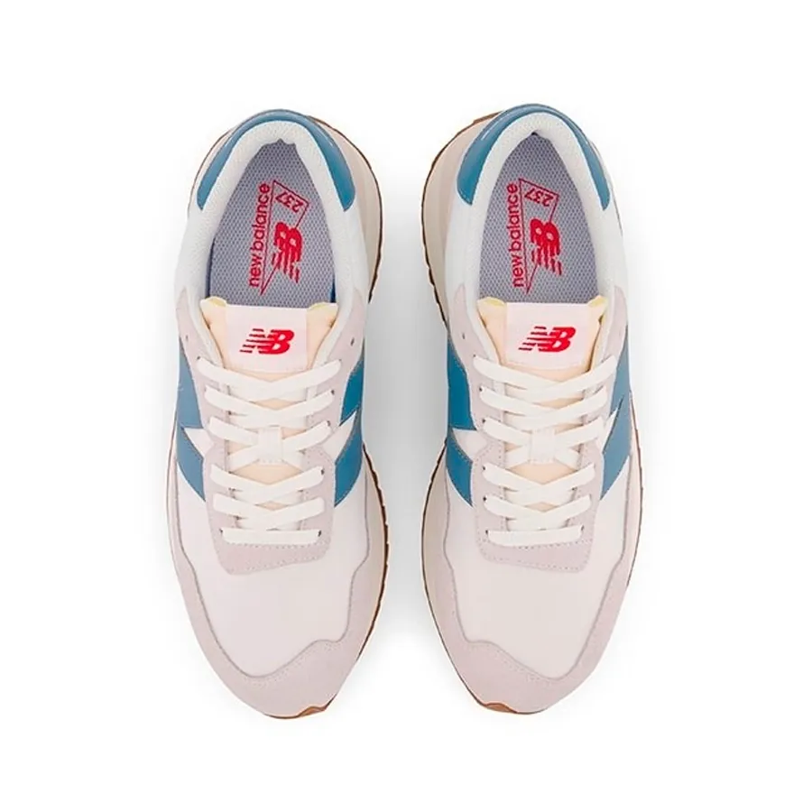 Imagen 3 de 5 de Zapatillas New Balance 237-GRIS/AZUL