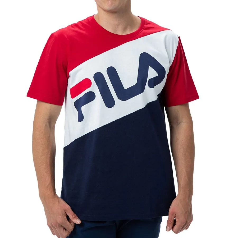 Imagen 0 de 3 de Remera Fila Block Oversize II-AZUL/BLANCO/ROJO