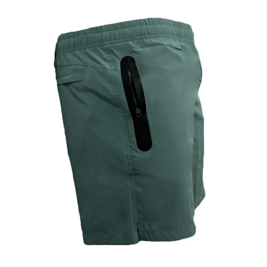 Imagen 2 de 5 de Shorts Kamp Deportivo Bolsillos Termosellados-GRIS