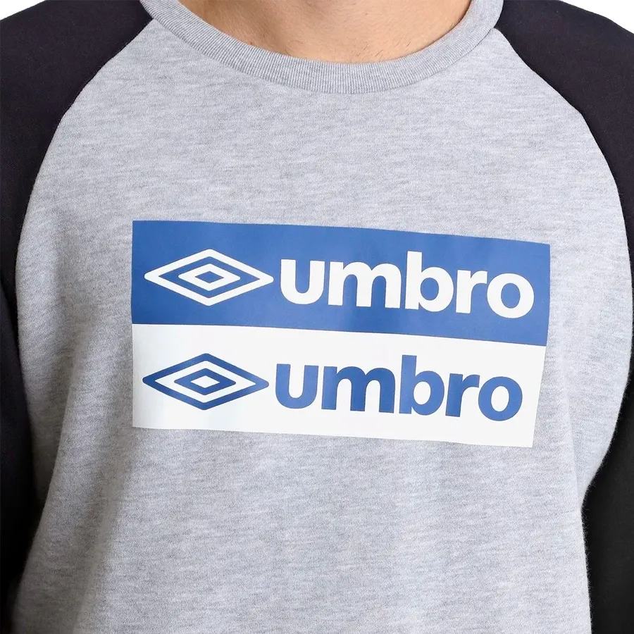 Imagen 3 de 4 de Buzo Umbro Est Rec 22-GRIS/MARINO/NEGRO