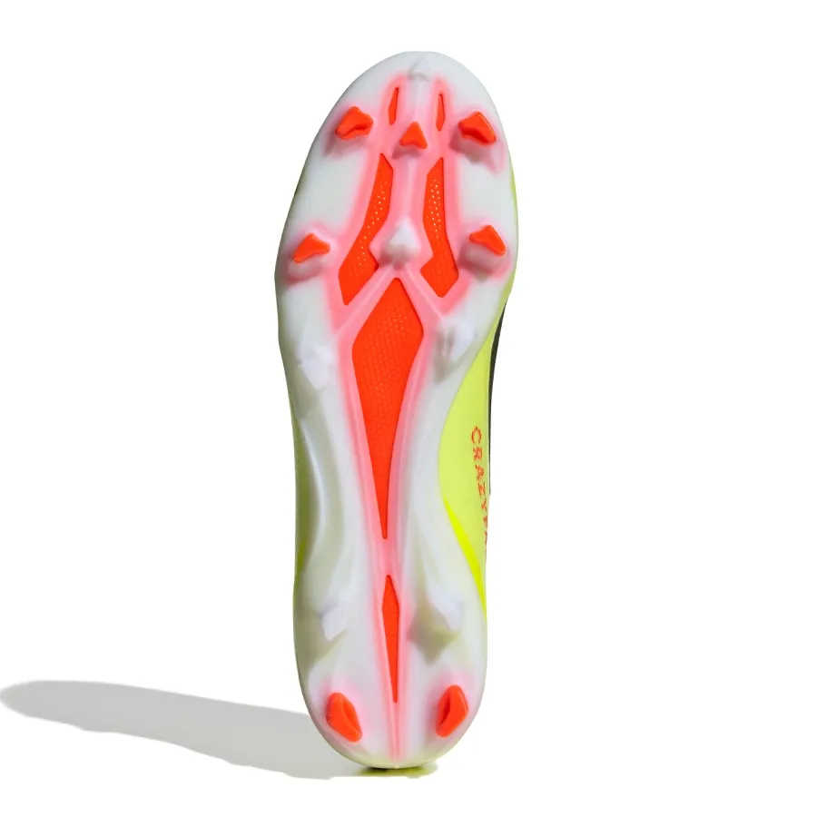 Imagen 4 de 8 de Botines adidas X Crazyfast Pro Fg-AMARILLO FLUOR/NEGRO