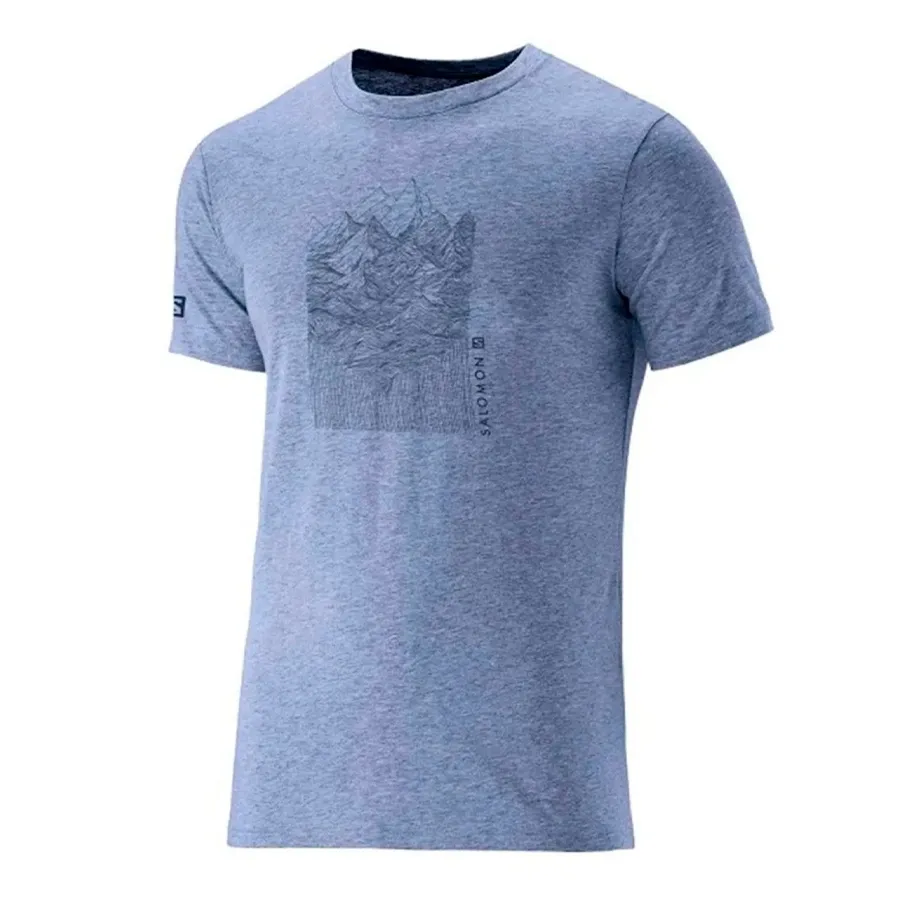 Imagen 0 de 1 de Remera Salomon Mountain Ss-GRIS