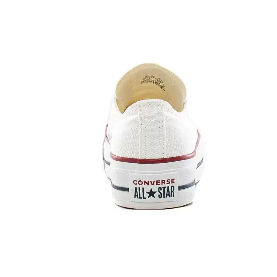 Imagen 3 de 5 de Zapatillas Converse All Star Lift Ox-BLANCO/ROJO