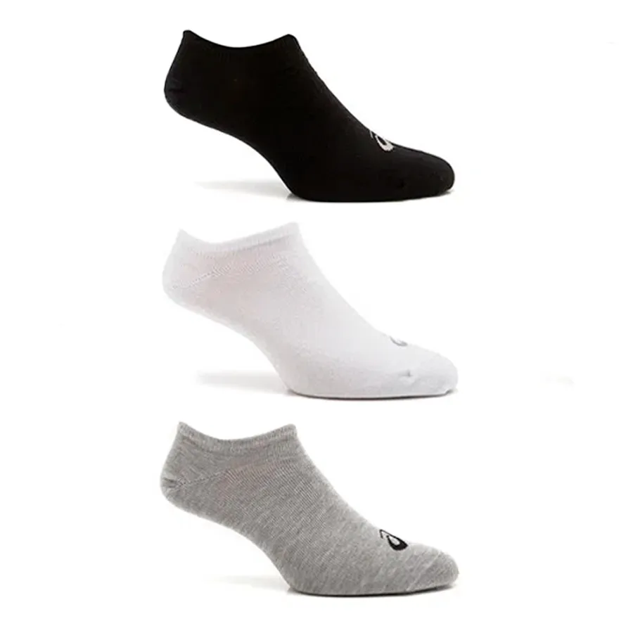 Imagen 0 de 3 de Medias Asics Soquetes Pack  X 3 Icon-BLANCO/GRIS/NEGRO