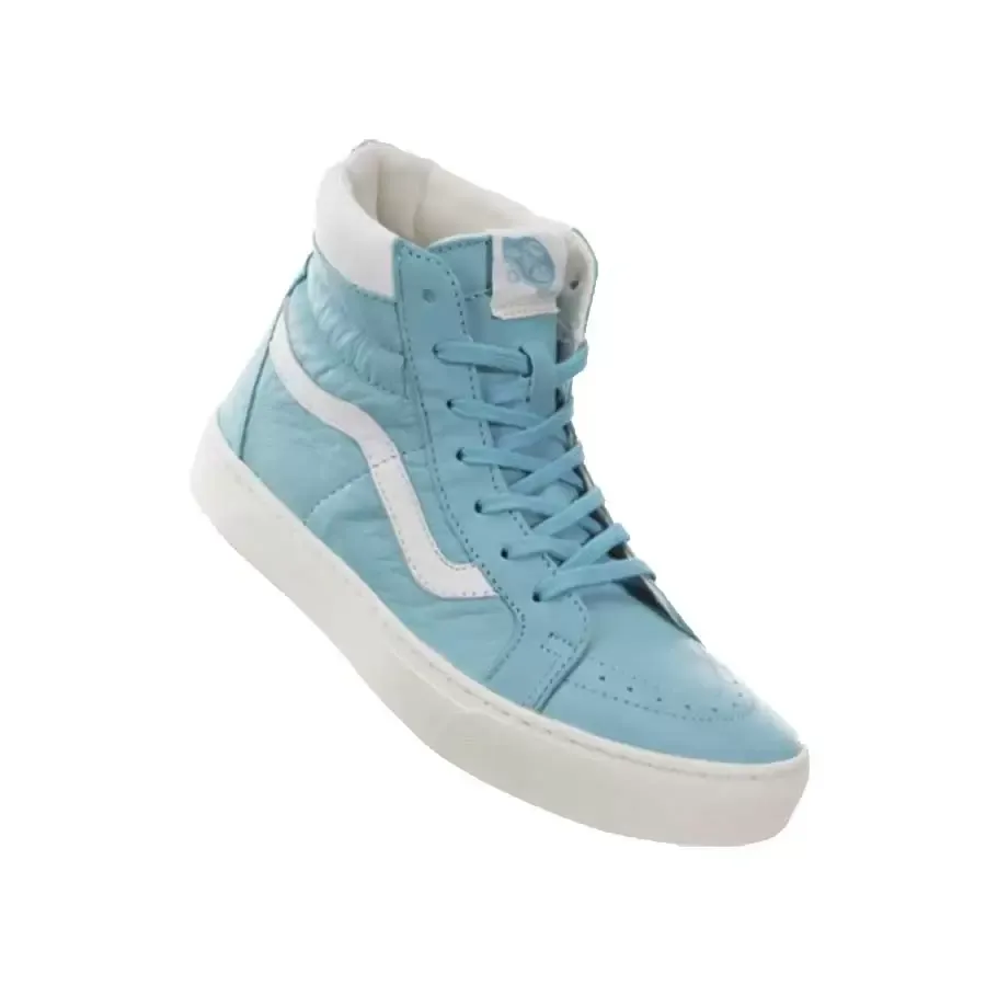 Imagen 2 de 4 de Zapatillas Vans U Sk8 Hi Cup Leather-AQUA/NATURAL