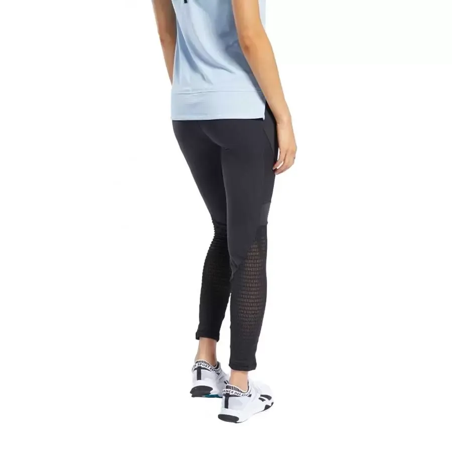 Imagen 1 de 5 de Calza Reebok Ts Lux Tight 2.0-NEGRO