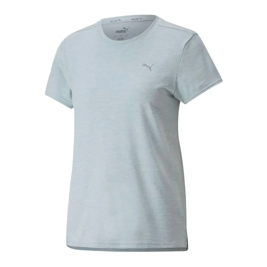Imagen 0 de 3 de Remera Puma Run Favorite Heather-GRIS