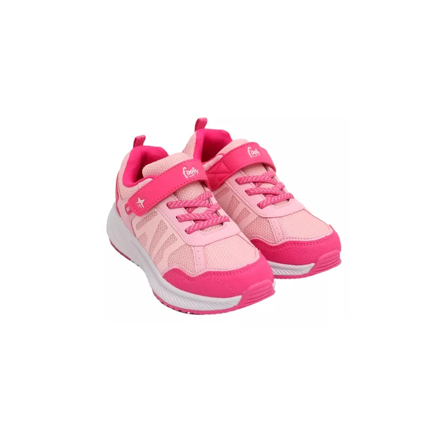 Imagen 1 de 2 de Zapatillas Footy Deportiva Velcro-ROSA
