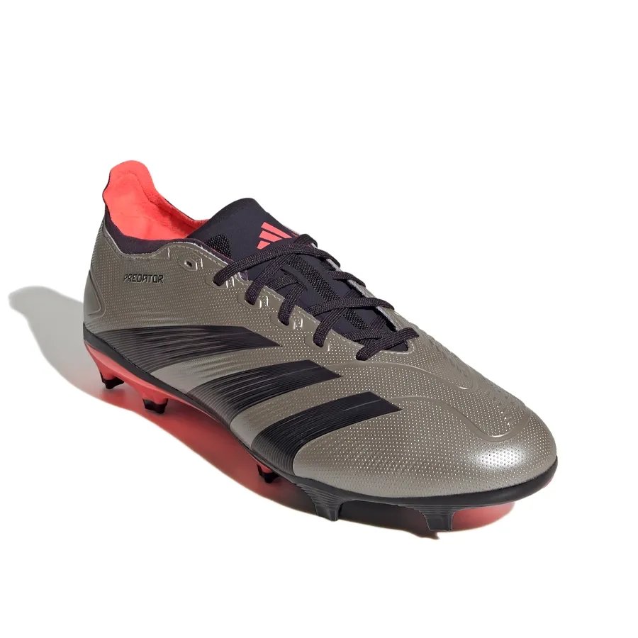 Imagen 1 de 8 de Botines adidas Predator League Fg-PLATA/NEGRO
