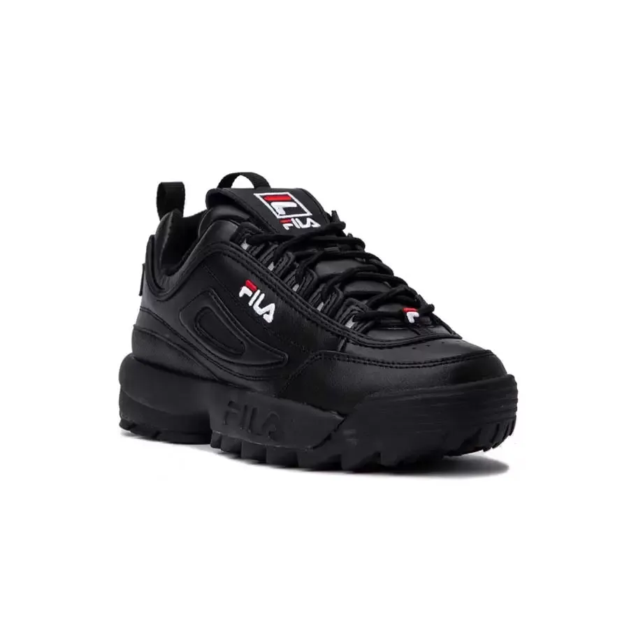 Imagen 3 de 5 de Zapatillas Fila Disruptor II Premium-NEGRO/BLANCO