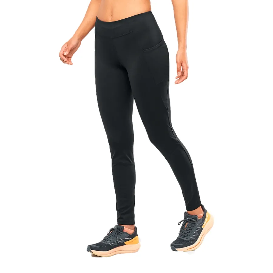 Imagen 0 de 5 de Calza Salomon Cross Run 28" Tight-NEGRO