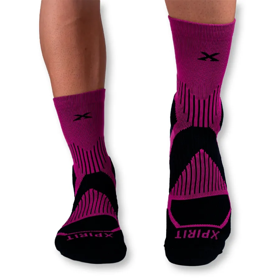 Imagen 0 de 1 de Medias Xpirit Strong Icon Crew-FUCSIA/NEGRO