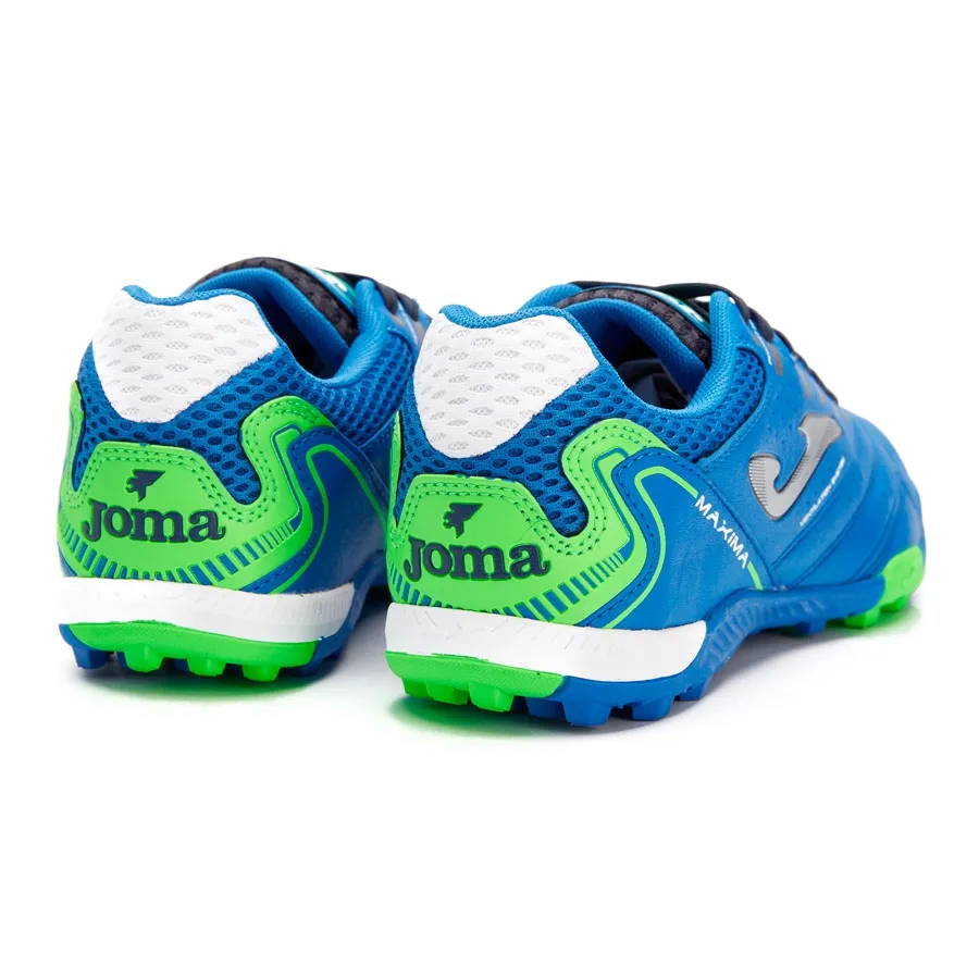Imagen 4 de 7 de Botines Joma Botín F5 Maxima Tf-AZUL FRANCIA/PLATA/VERDE