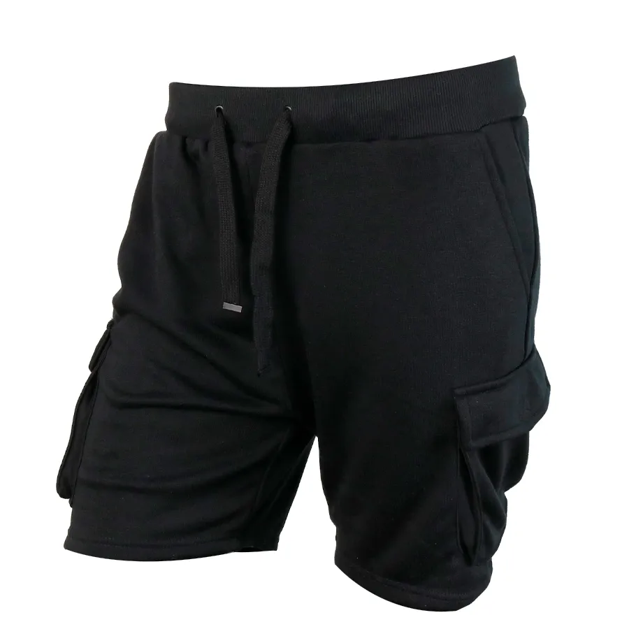 Imagen 1 de 3 de Shorts Kamp Fleece WalkShort-NEGRO