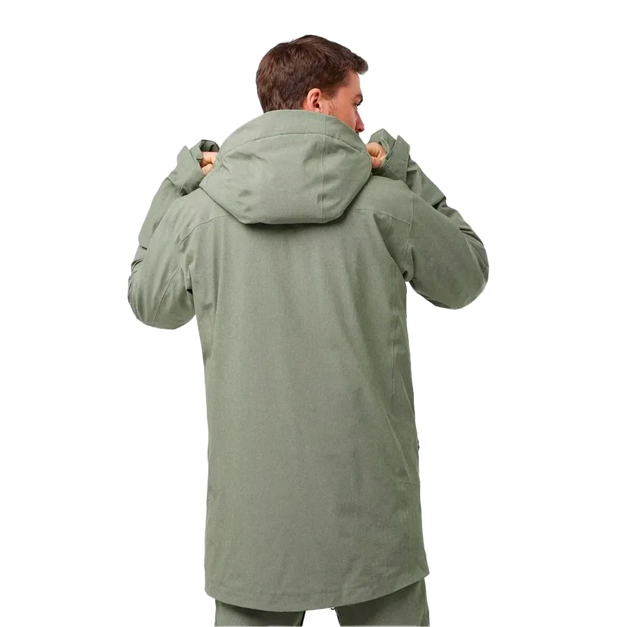 Imagen 1 de 9 de Campera Salomon Stance Cargo-OLIVA