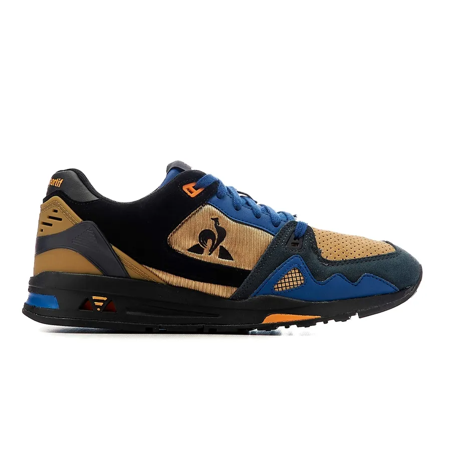 Imagen 0 de 5 de Zapatillas Le Coq Sportif Lcs R1000 Street Craft-NEGRO/AZUL/DORADO