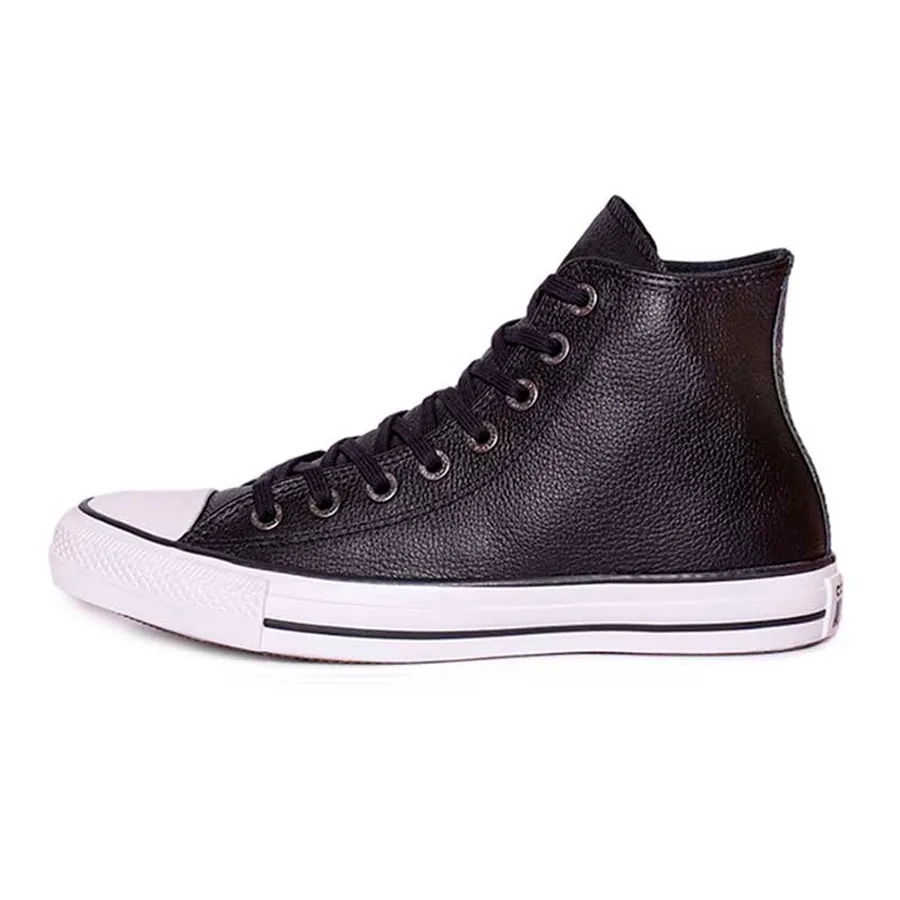 Imagen 1 de 5 de Zapatillas Converse Chuck Taylor All Star Leather Hi-NEGRO