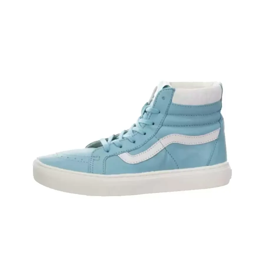 Imagen 3 de 4 de Zapatillas Vans U Sk8 Hi Cup Leather-AQUA/NATURAL