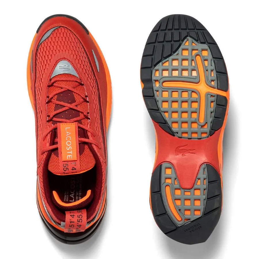 Imagen 5 de 6 de Zapatillas Lacoste Odyssa-ROJO/NARANJA