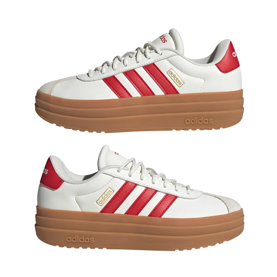 Imagen 6 de 9 de Zapatillas adidas Vl Court Bold-BLANCO/ROJO/CARAMELO