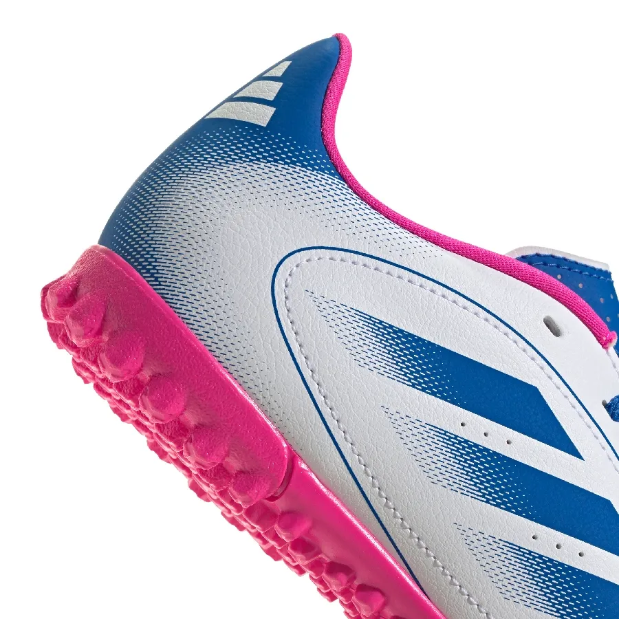 Imagen 6 de 7 de Botines adidas Goletto Ix Tf-BLANCO/AZUL/ROSA FLUOR