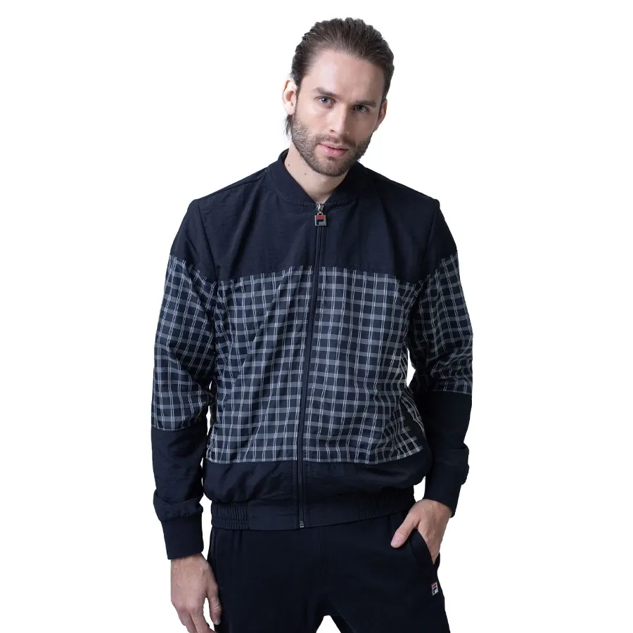 Imagen 0 de 2 de Campera Fila Unisex Grid-NEGRO