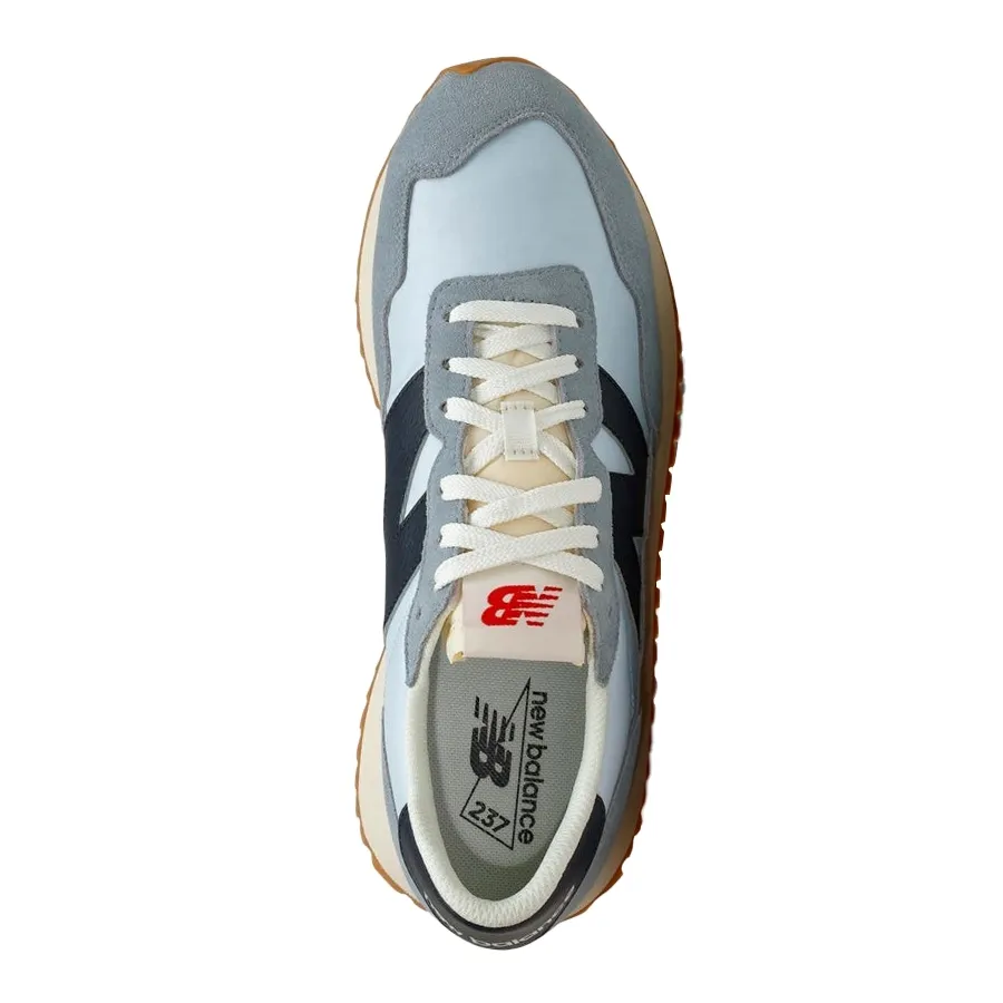 Imagen 2 de 4 de Zapatillas New Balance 237-CELESTE/GRIS
