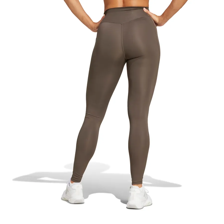 Imagen 1 de 5 de Calza adidas Optime Larga-VERDE OLIVA