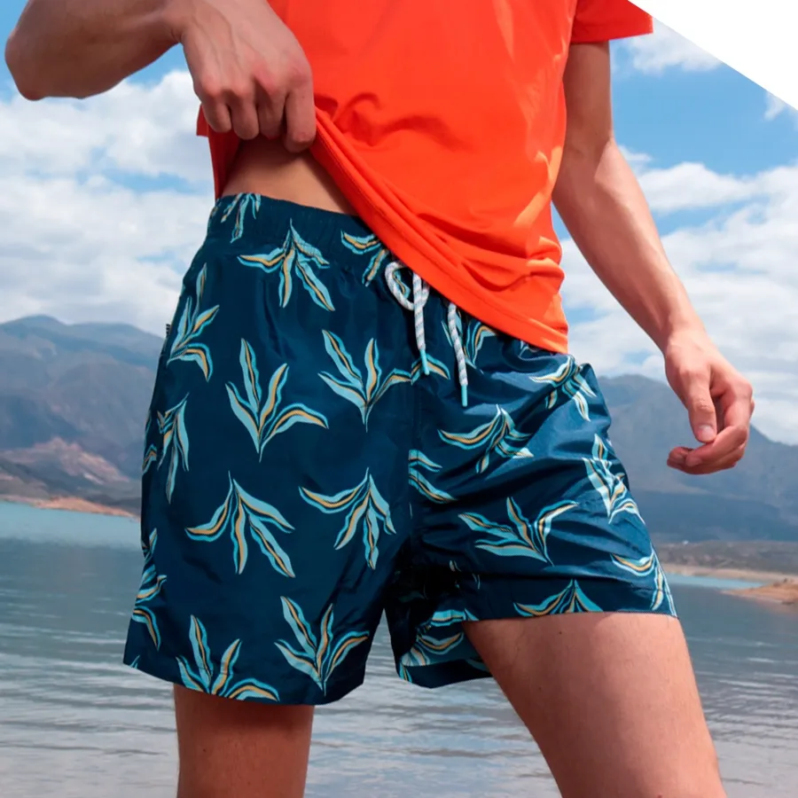 Imagen 0 de 4 de Malla Kamp -MARINO/CELESTE