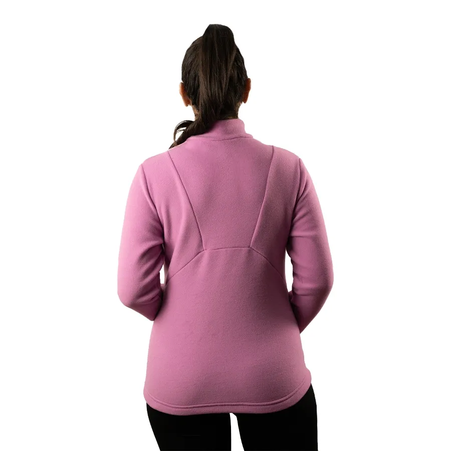 Imagen 3 de 5 de Buzo Kamp Micropolar Medio Cierre-VIOLETA