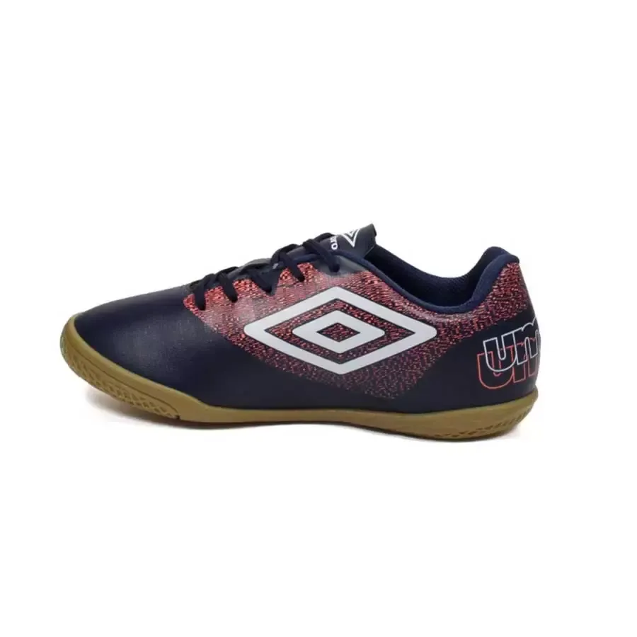 Imagen 2 de 4 de Botines Umbro Sala Insight Jr-MARINO/NARANJA