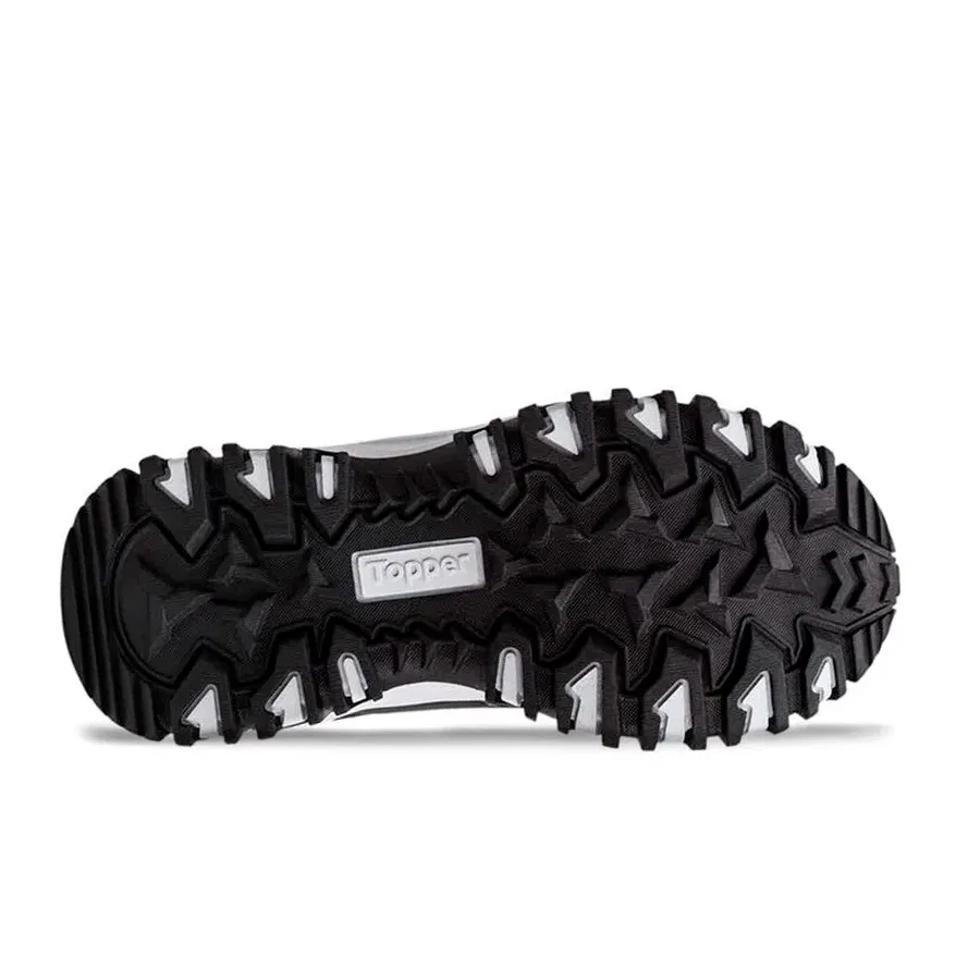Imagen 3 de 5 de Zapatillas Topper Gondor lll Kids-NEGRO/BLANCO