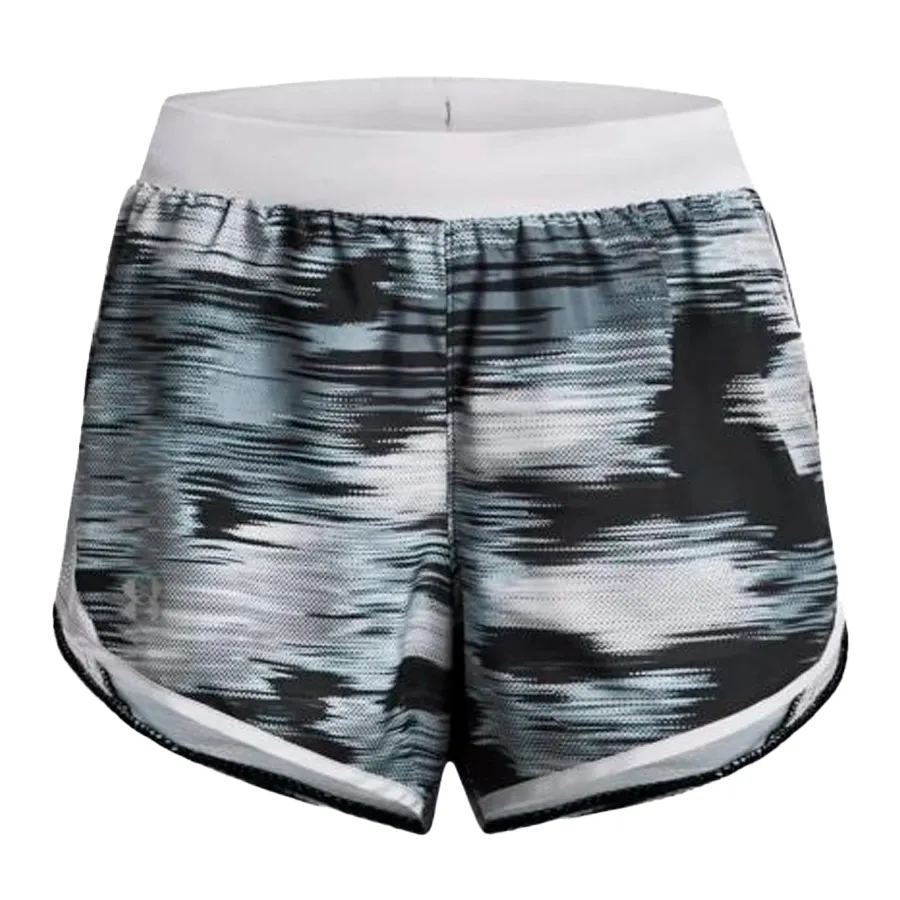 Imagen 0 de 2 de Shorts Under Armour Fly By 2.0 Printed-NEGRO/GRIS