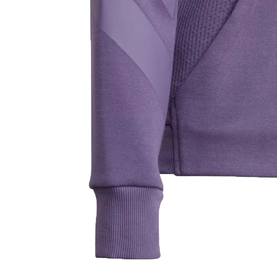 Imagen 3 de 5 de Campera adidas Xfg Cover Up-VIOLETA/BLANCO