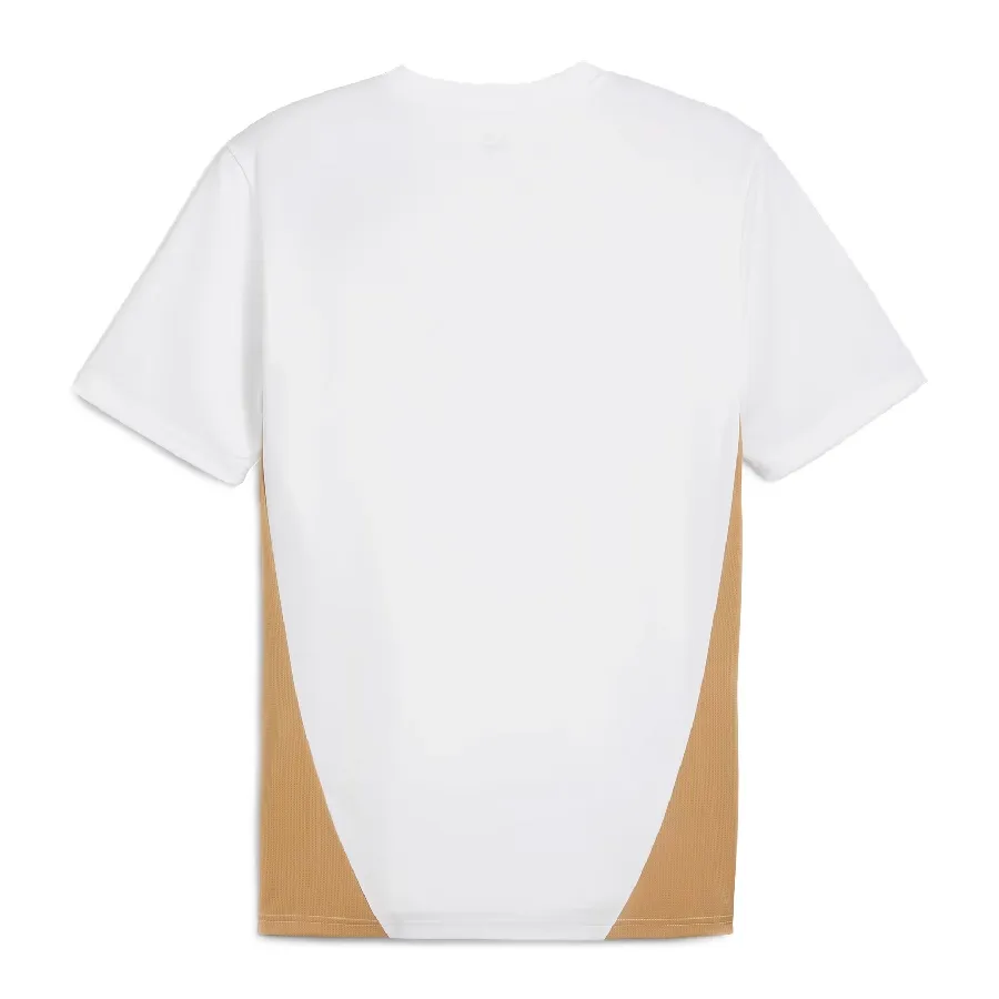 Imagen 2 de 5 de Camiseta Puma de entrenamiento AC Milan-BLANCO/DORADO