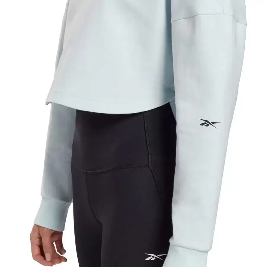 Imagen 3 de 4 de Buzo Reebok Dreamblend Cotto-CELESTE