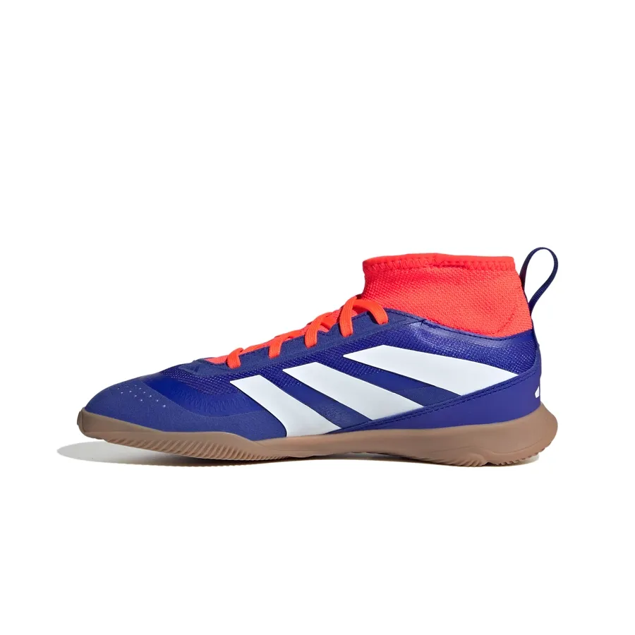 Imagen 2 de 7 de Botines adidas Predator league In-AZUL/NARANJA FLUOR/BLANCO