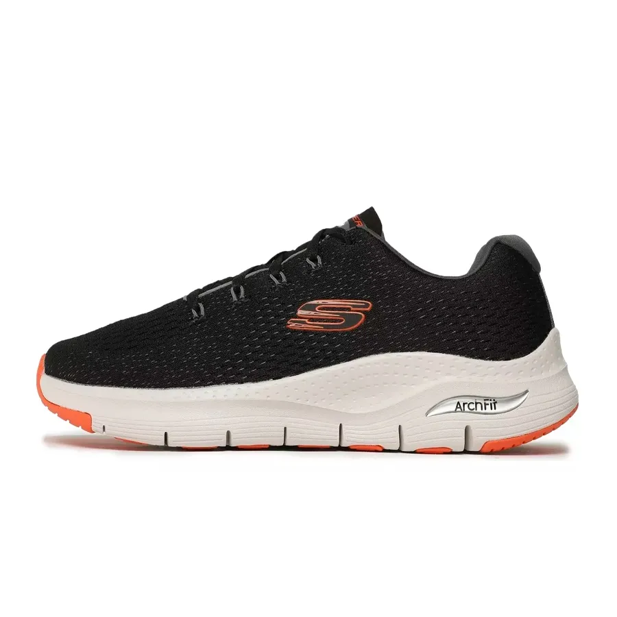 Imagen 1 de 5 de Zapatillas Skechers Arch Fit D Lux-NEGRO/NARANJA