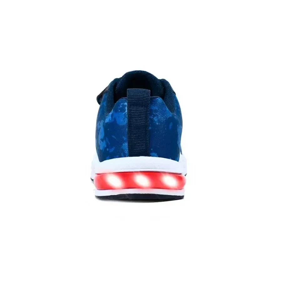 Imagen 3 de 4 de Zapatillas Footy Inyectada C/Luz-AZUL/ROJO