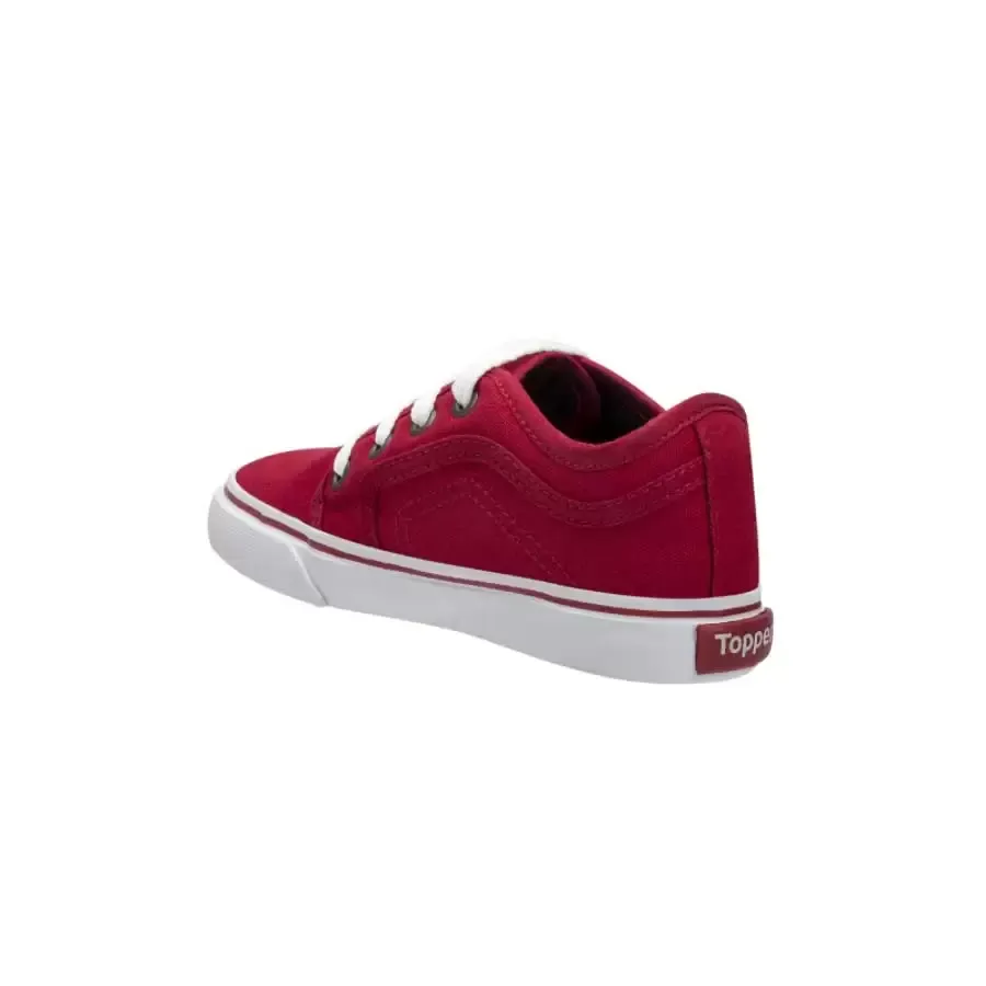 Imagen 2 de 5 de Zapatillas Topper Jiro Kids-ROJO