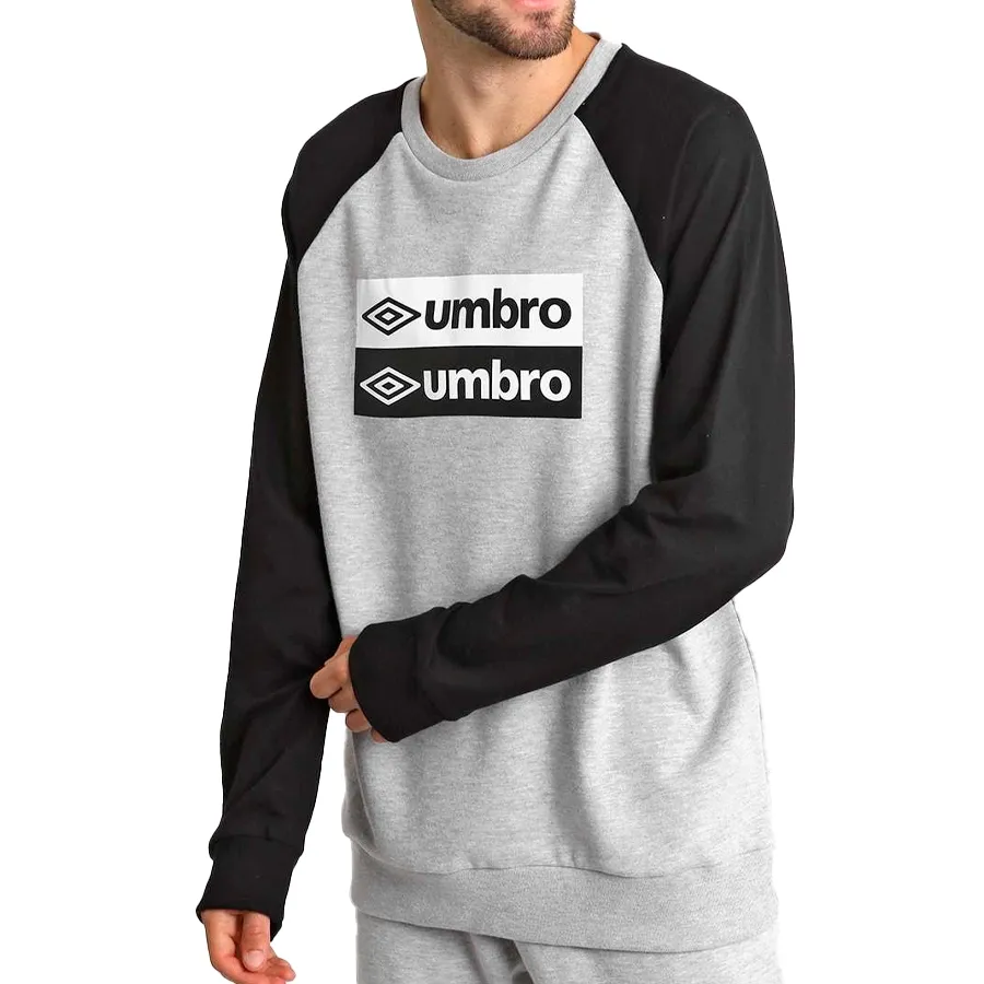 Imagen 0 de 3 de Buzo Umbro Est Rec 22-GRIS/NEGRO/BLANCO