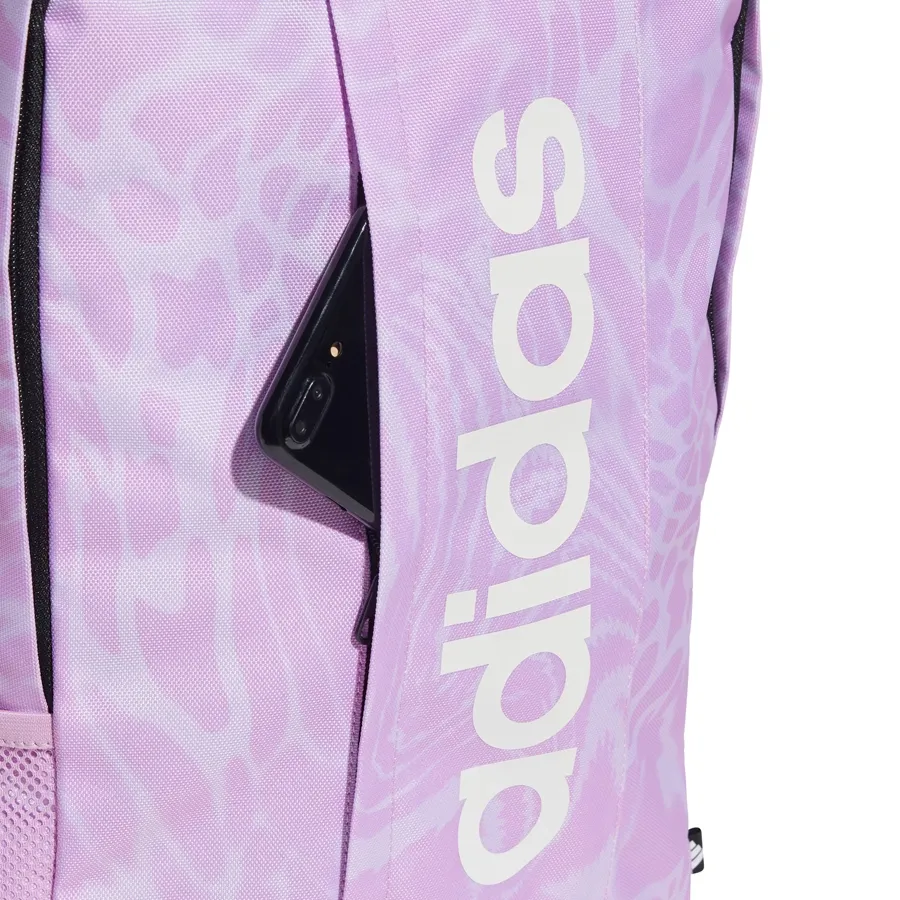 Imagen 4 de 5 de Mochila adidas Linear Graphics-LAVANDA/NEGRO