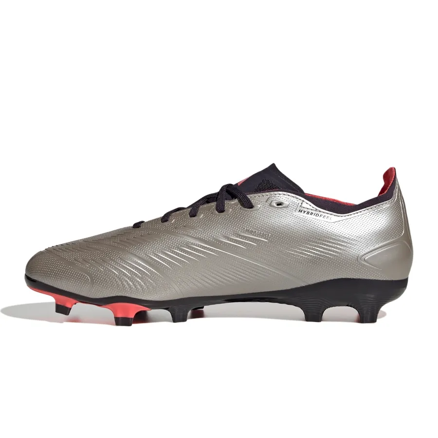 Imagen 2 de 8 de Botines adidas Predator League Fg-PLATA/NEGRO