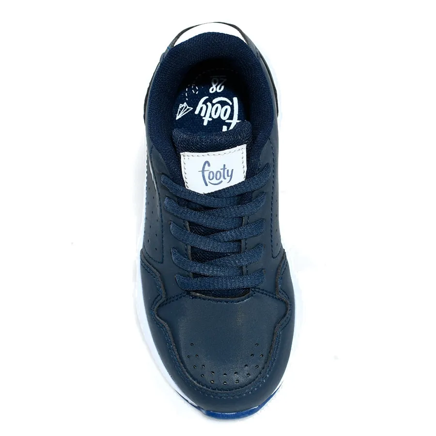 Imagen 1 de 4 de Zapatillas Footy Escolar Cambridge 21-AZUL/BLANCO