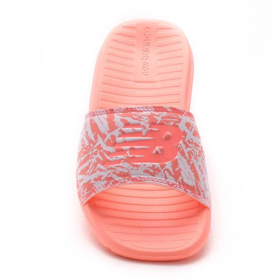 Imagen 1 de 5 de Ojotas New Balance 130 Print One Strap-CORAL/BLANCO